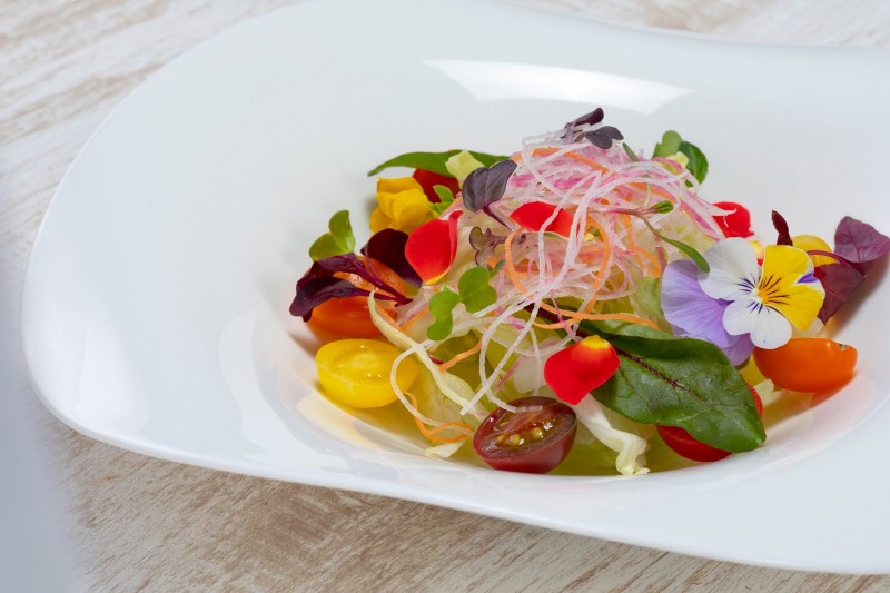 糸満産野菜のガーデンサラダ