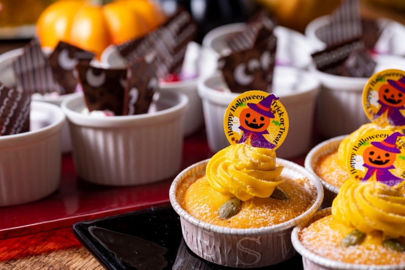 パンプキンカップケーキ