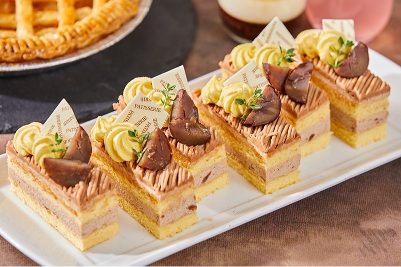 栗のケーキ
