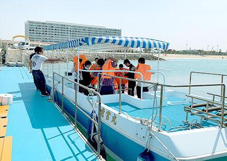 Go See the Coral Reefs of Itoman on the Glass Bottom Boat (fish bait included)