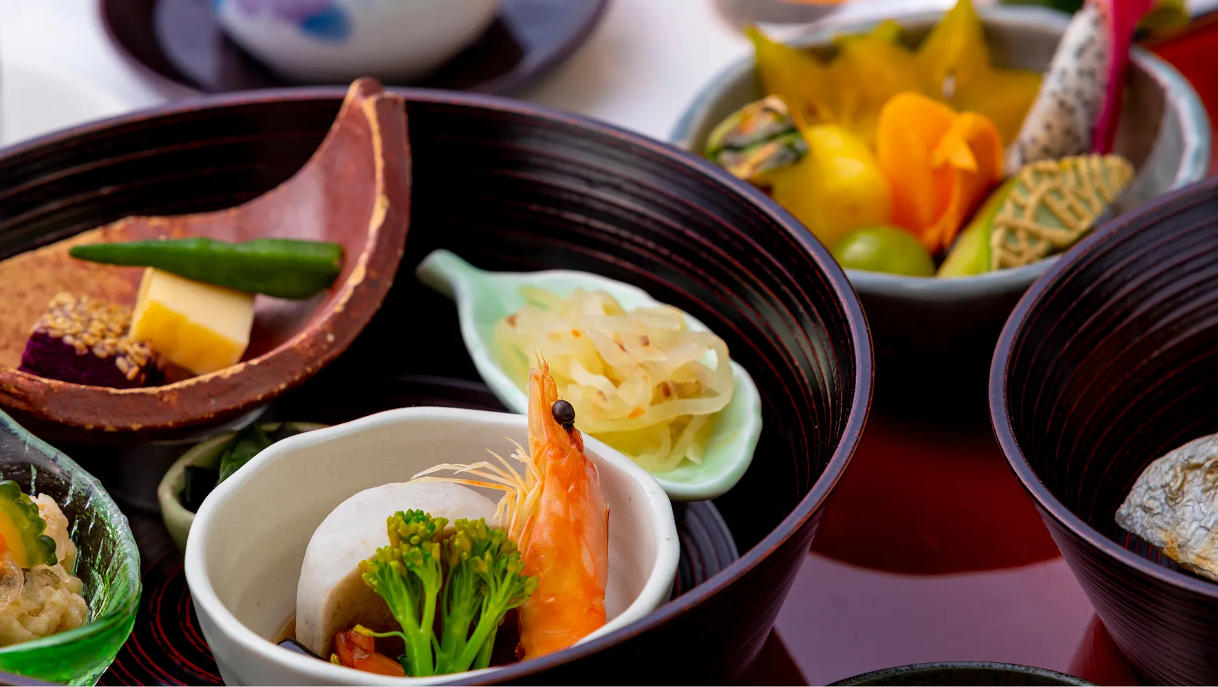 和洋沖縄ブッフェ／和食膳／洋食セット