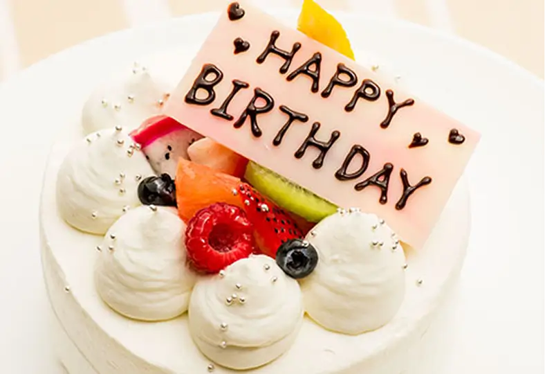 記念日ケーキ