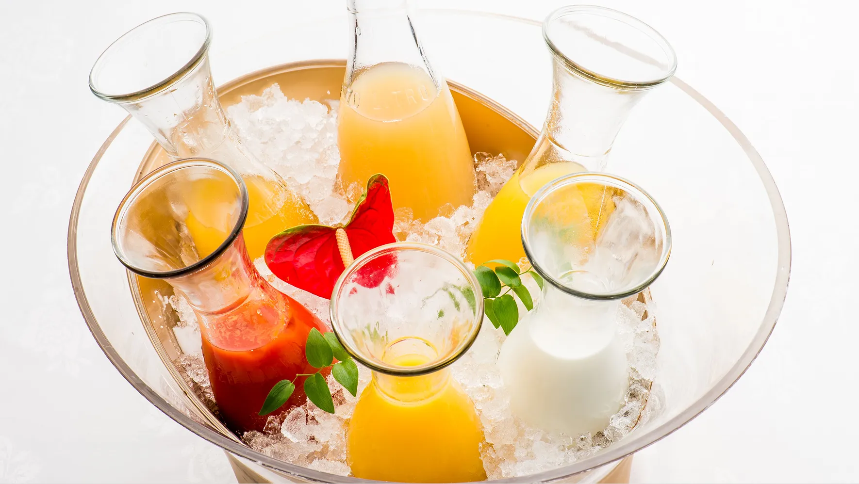 7色の食材が織りなす、美しくヘルシーな朝食を。