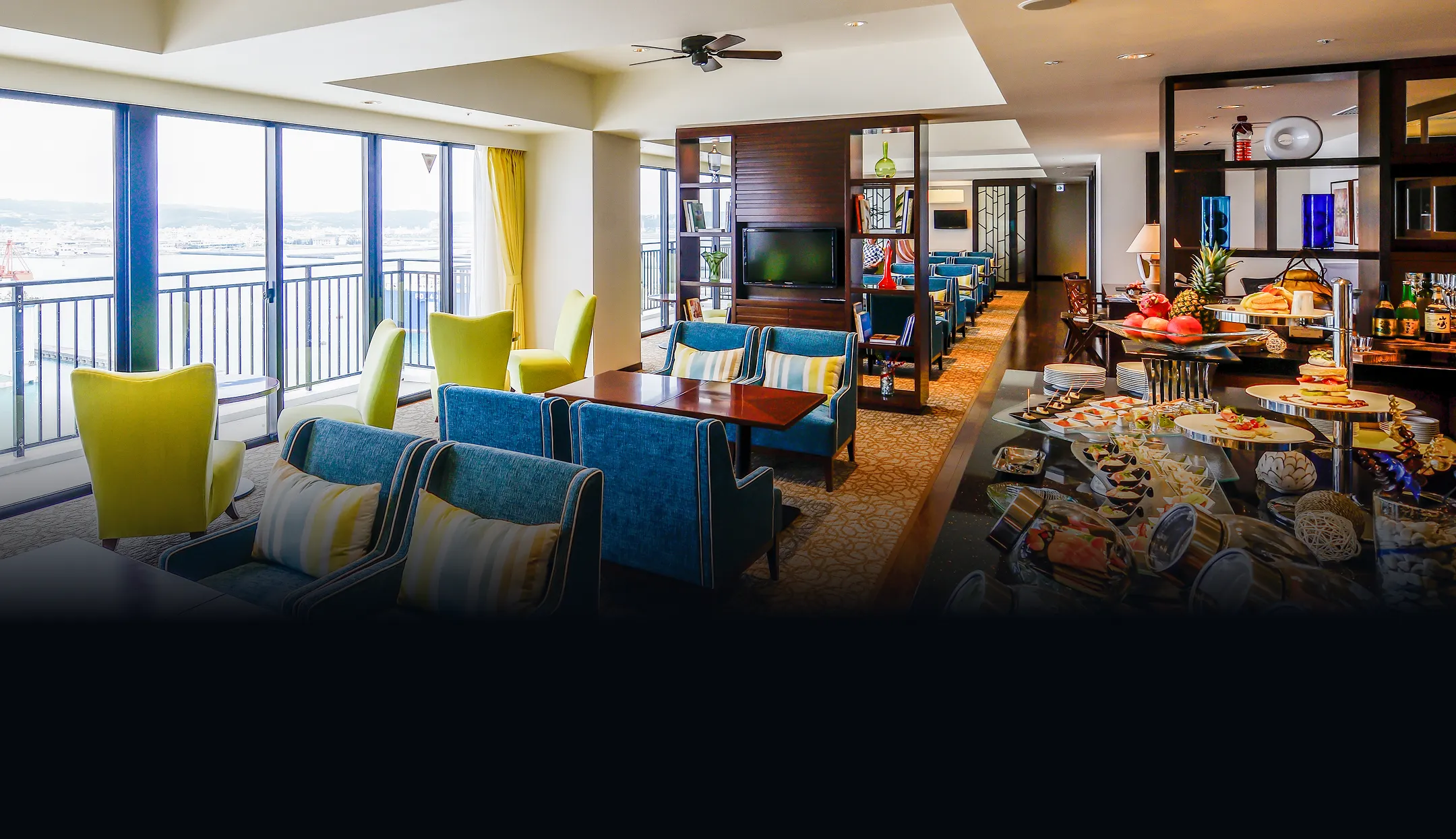 プレミアムラウンジの最高のおもてなし