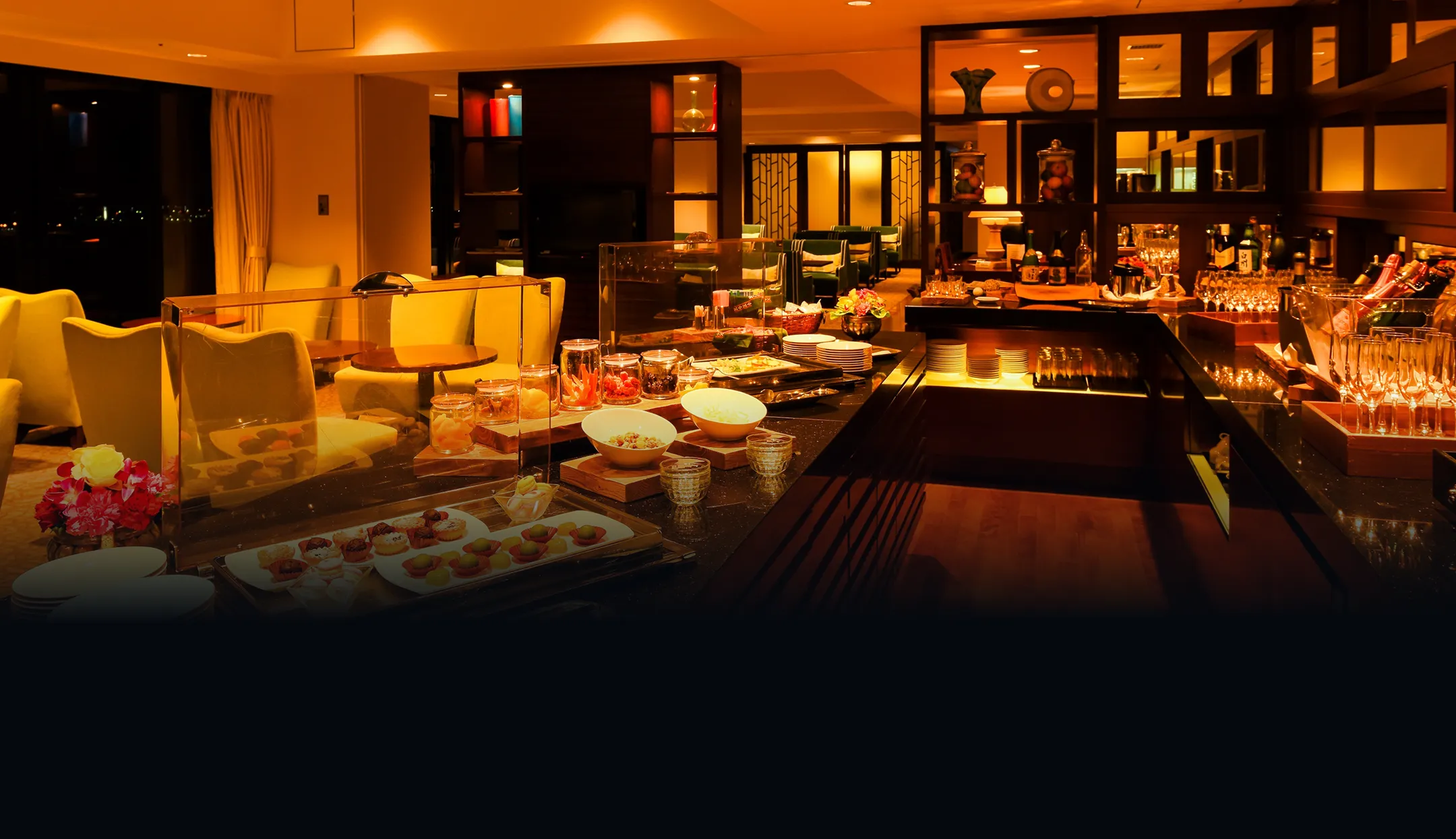 プレミアムラウンジの最高のおもてなし