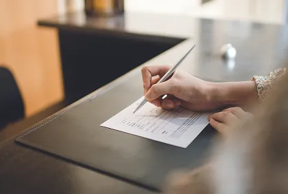 チェックイン・チェックアウト