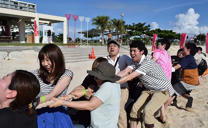 海の運動会